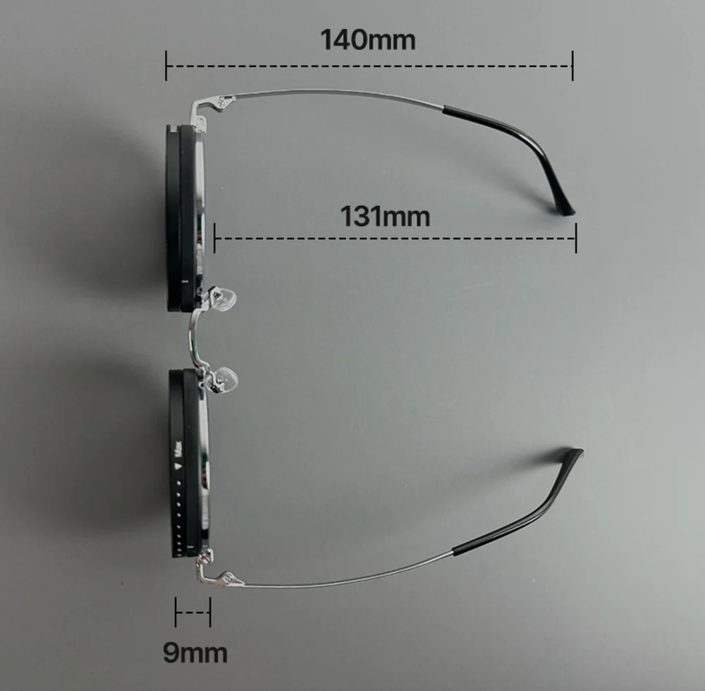 Retro Adjustable Tint Sunglasses