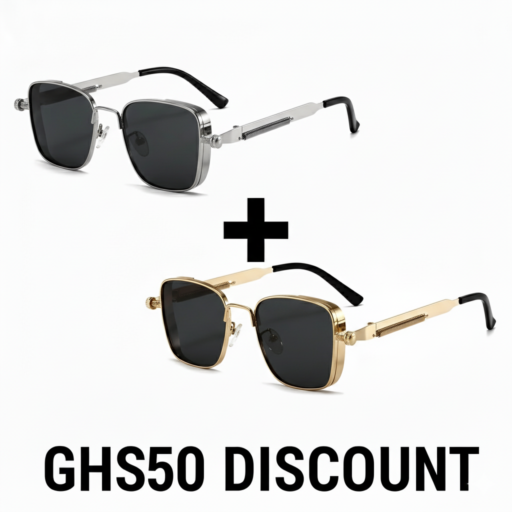Steampunk Side Shield Sunglasses