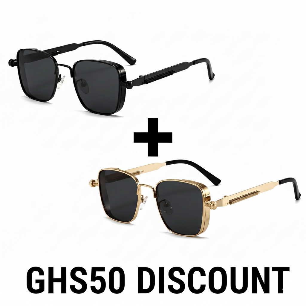Steampunk Side Shield Sunglasses