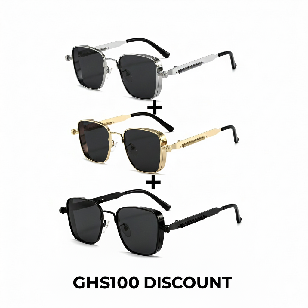 Steampunk Side Shield Sunglasses