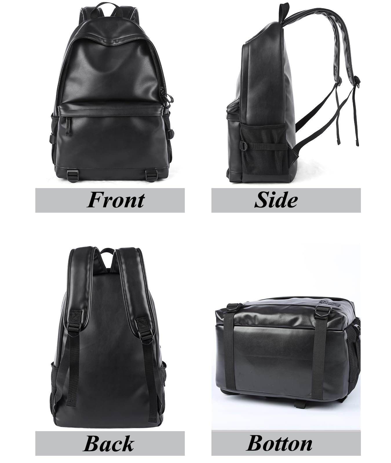 Strong Leather Backpack