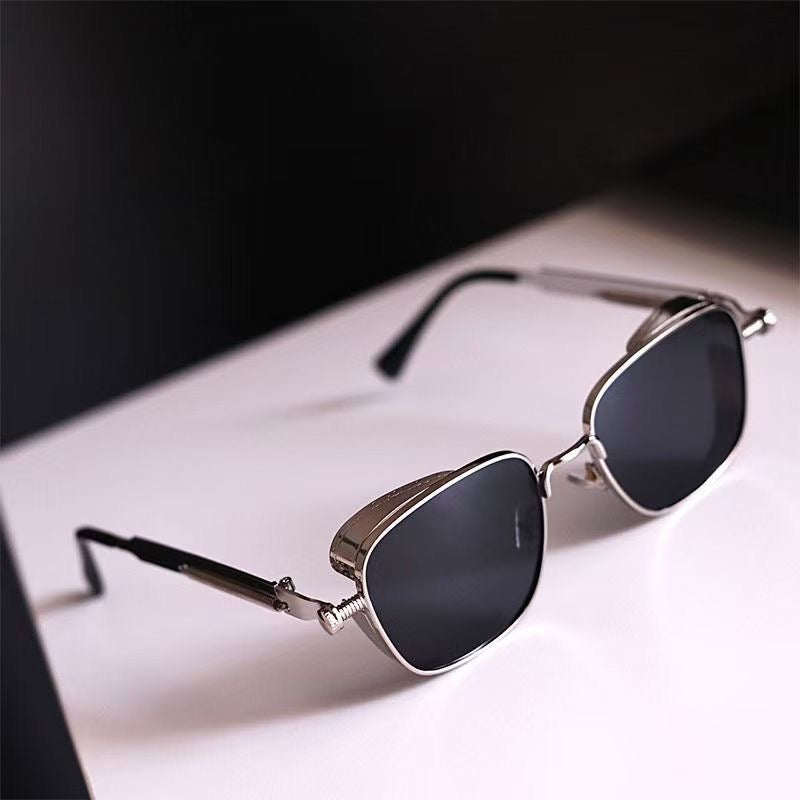 Steampunk Side Shield Sunglasses