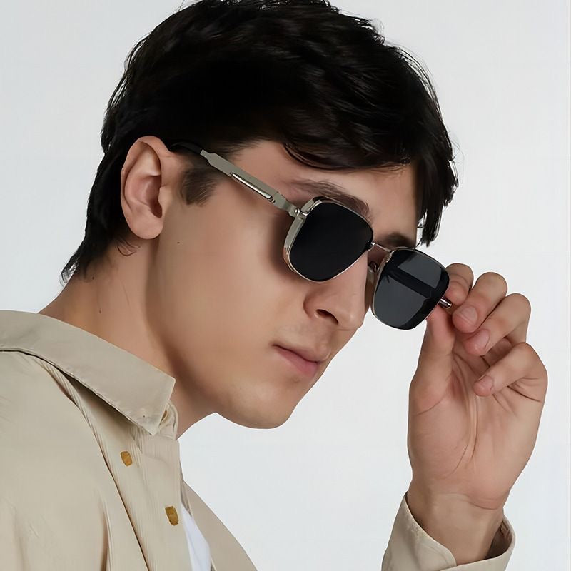 Steampunk Side Shield Sunglasses