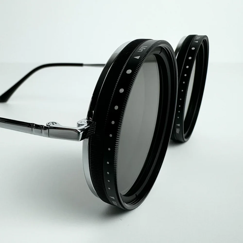 Retro Adjustable Tint Sunglasses