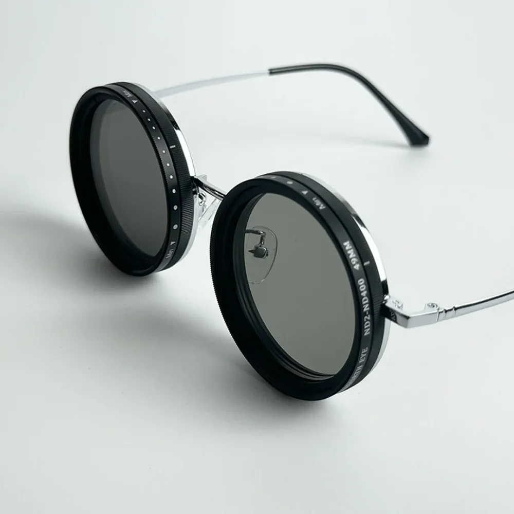 Retro Adjustable Tint Sunglasses