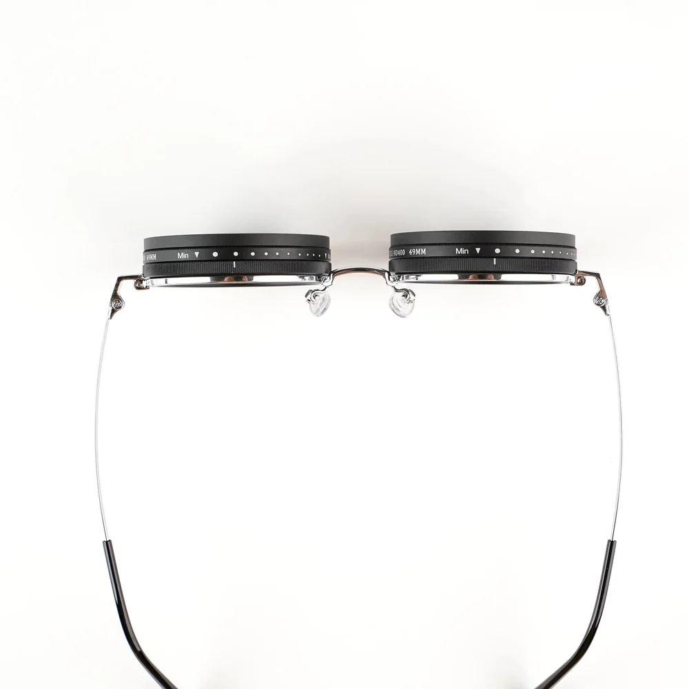 Retro Adjustable Tint Sunglasses