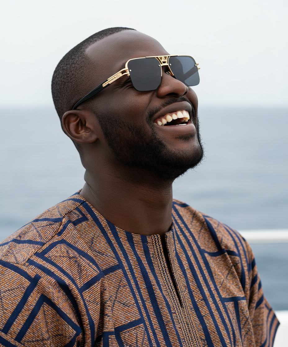 Rimless Square Sunglasses